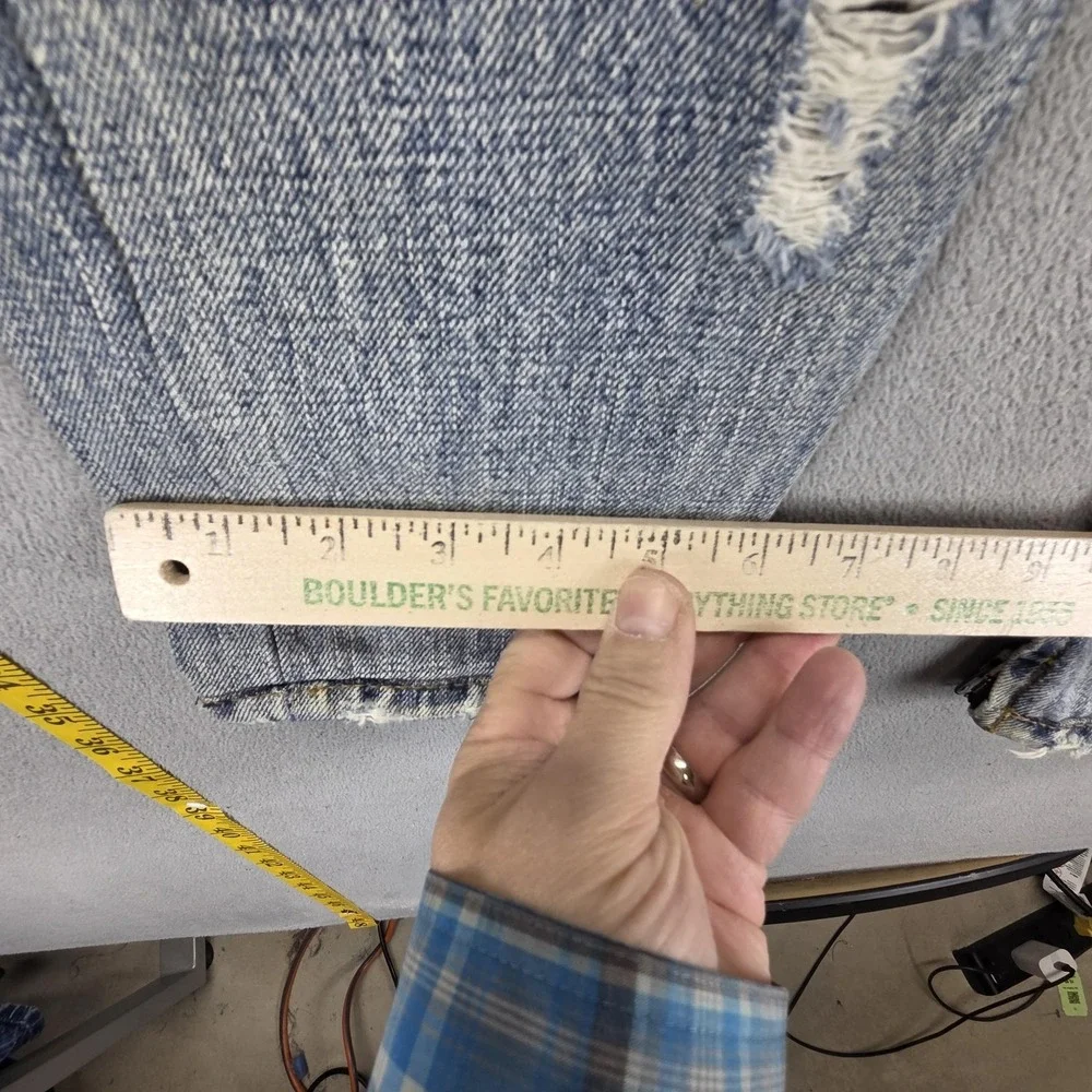 Fear of God Jeans Mens‎ Fourth Collection 2015-2016 Altered Waist Zip Ankle Read